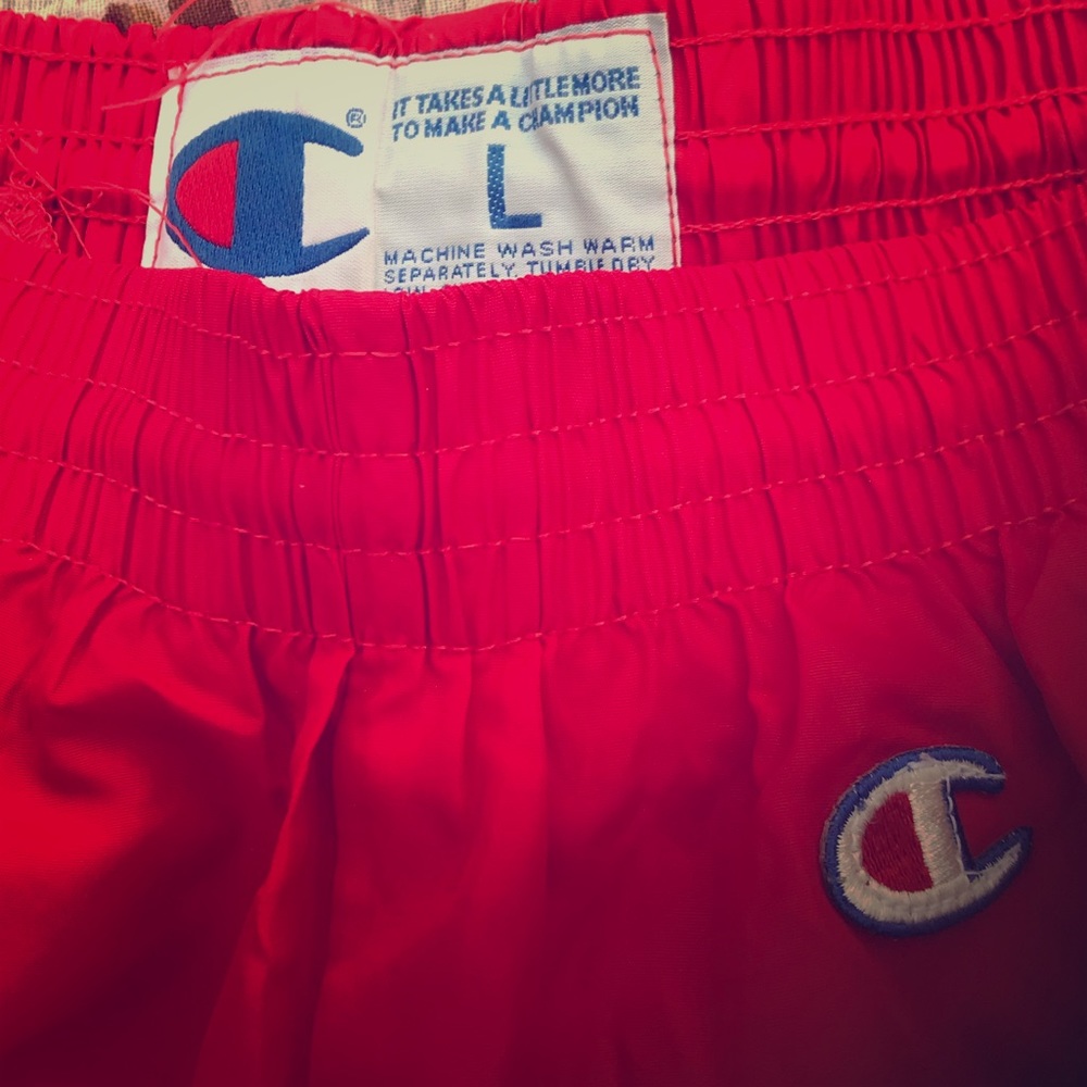 Champion track pants with logo